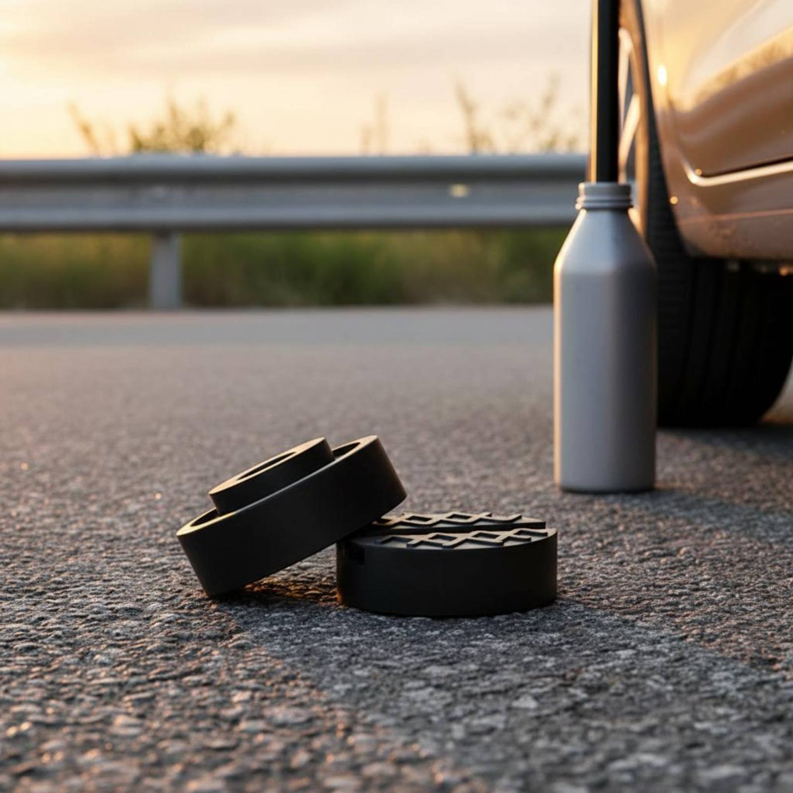 Car Jack - Bloco de Apoio Antiderrapante para Elevação