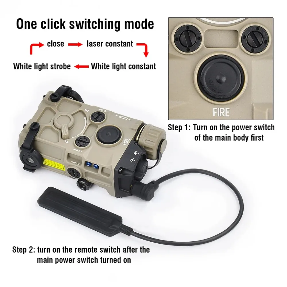 Lanterna tática ogl de plástic - Timing Light Gun avaliação e preço