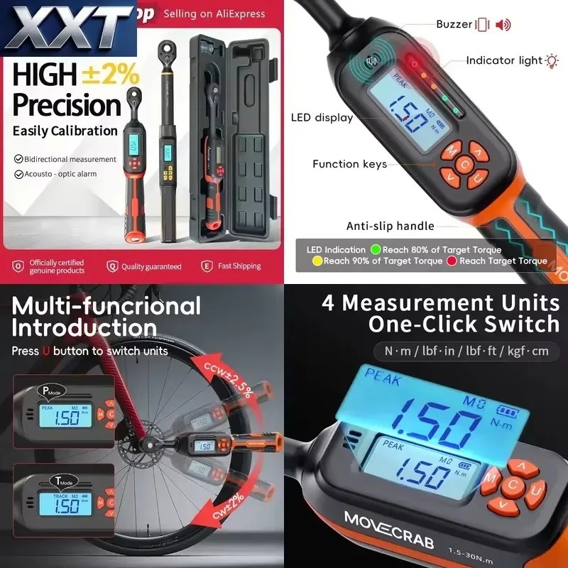Chave de Torque Digital XXT 1. - Torque Wrench avaliação e preço